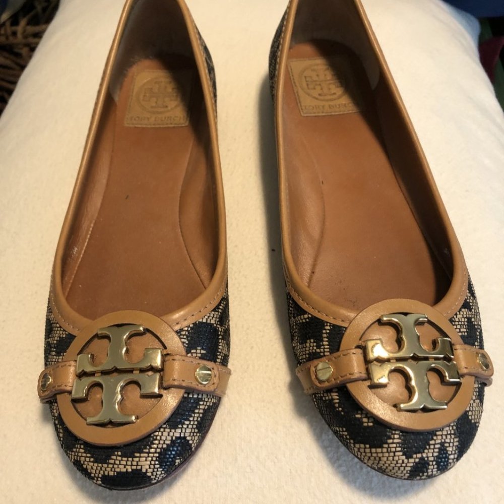 Tory Burch leopard flats